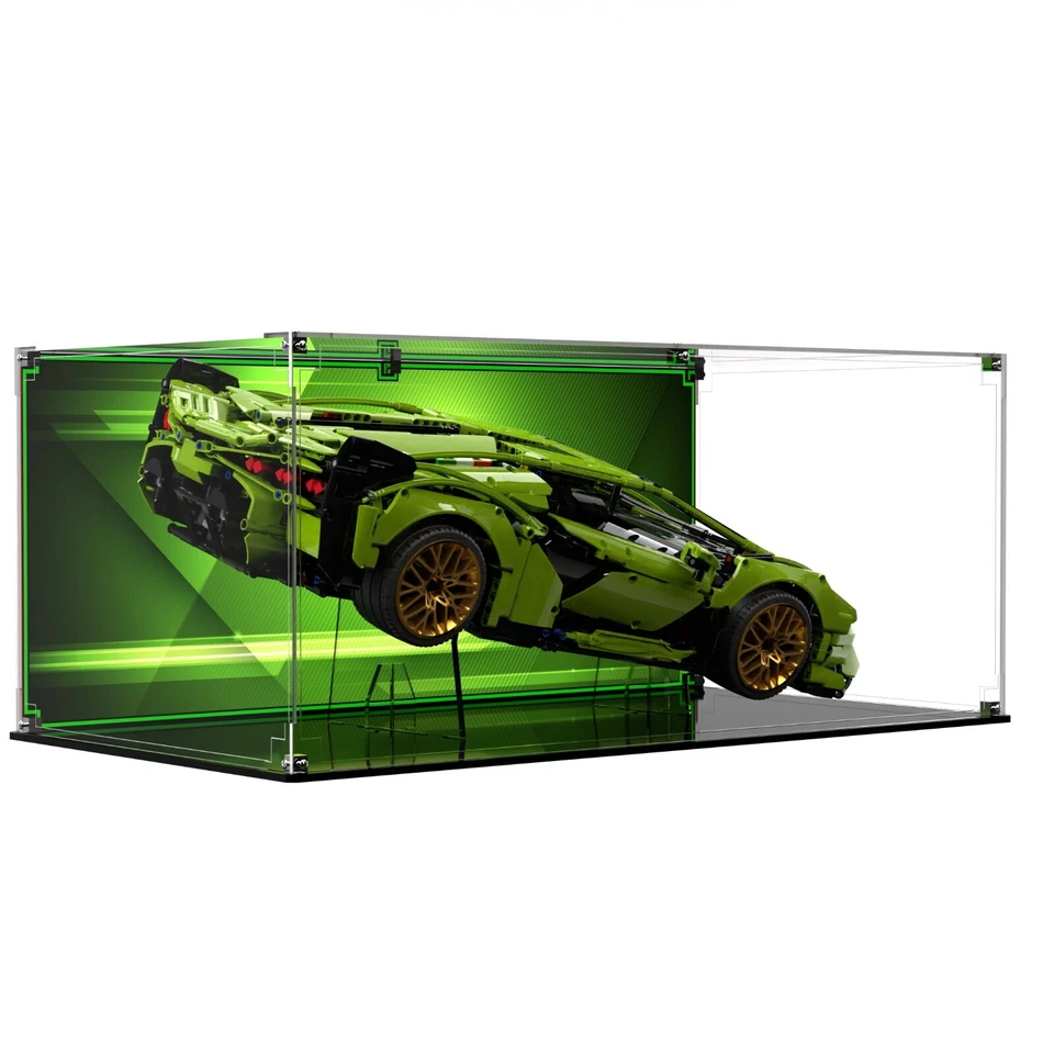 BRICK IN IT Vitrine und Ständer für LEGO® Lamborghini Sián FKP 37 42115