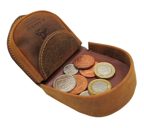 Bandeja de monedas Cartera Cuero Real Herradura Billetera Unisex Visconti Nuevo en Caja TRY6 - Imagen 17 de 17