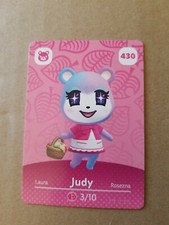 Nintendo Animal Crossing Amiibo Card Series 5 430 Judy Authentic Mint Unused