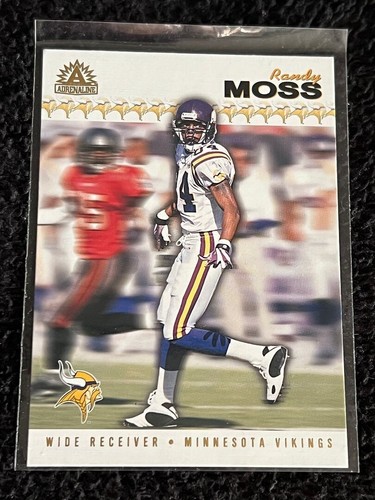 2002 ADRENALINE RANDY MOSS VIKINGS - Picture 1 of 1