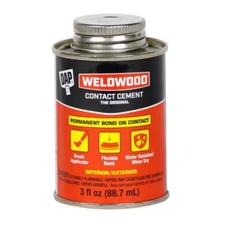 DAP Weldwood High Strength Rubber Contact Cement 3 oz