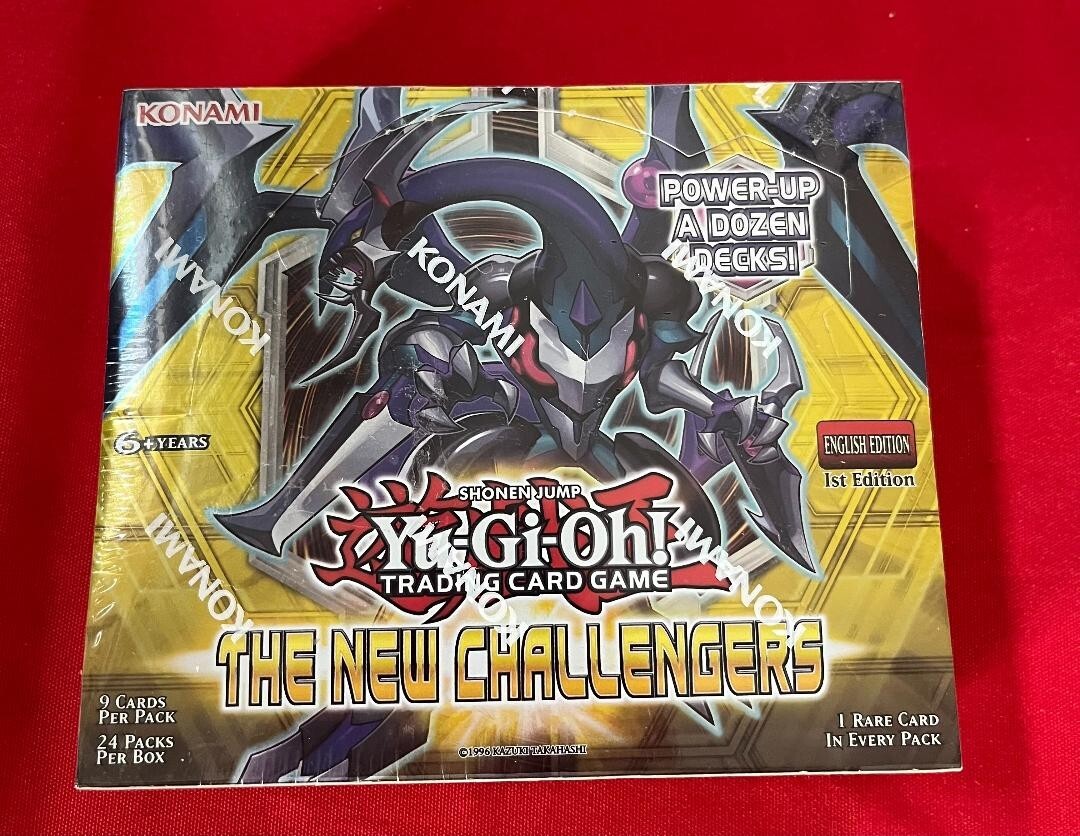YuGiOh The New Challengers 1st Edition Booster Box - FACTORY YuGiOh The New Challengers 1st Edition Booster Box - FACTORY