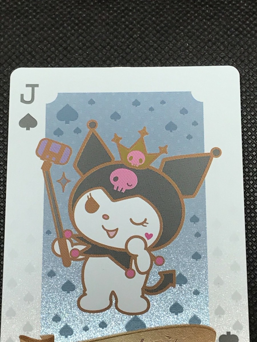 Kuromi 11 J Sanrio Queen Card Trump Almond Peak Glico Rare Japan