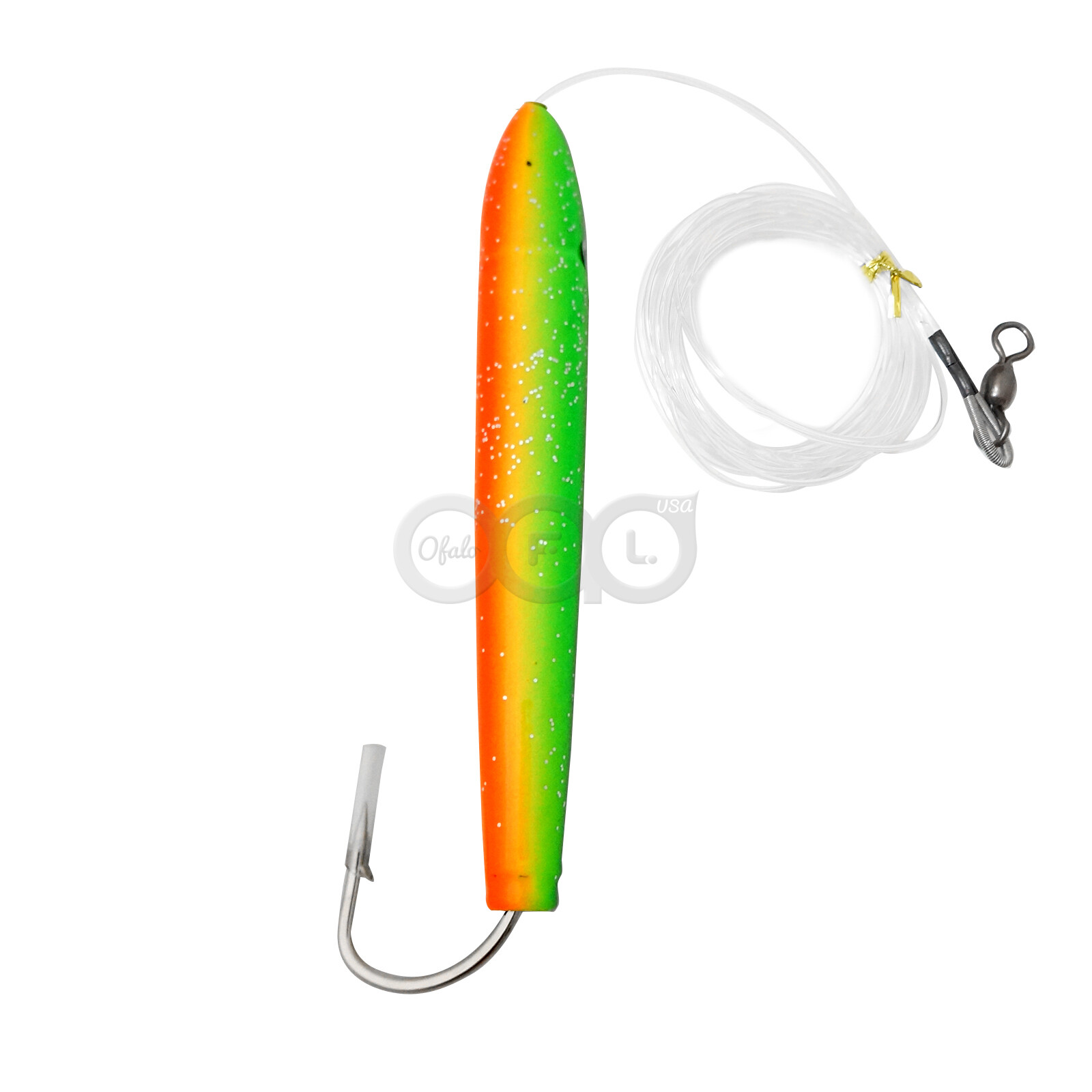 4pcs 6" Fishing Cedar Plugs Rig Tuna Trolling Wooden Lures 10/0 Hook 4-color NEW - Image 7