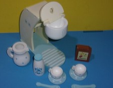 Kid Wooden Toy Coffee Maker Pretend Play Kitchen Accessories by 8th Wonder