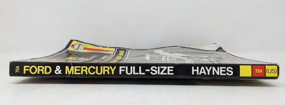 Haynes Repair Manual Ford & Mercury Full Size Model 1975-1987 Maintenance #754 - Image 4 of 4