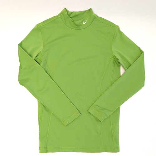 Nike Golf Mock Turtleneck Green Stretch 