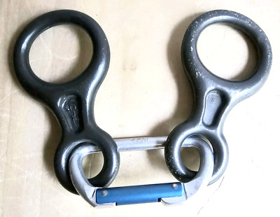 Climbing Figure 8's Set Of 2 CMI ''Forged'', And An REI Caribener
