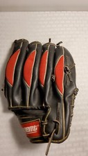 Regent Black Learher Youth RHT Baseball Glove Used Inside Flaking 11 in.