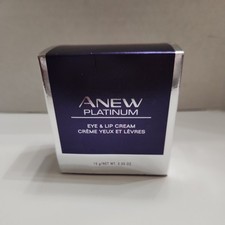 Avon Anew Platinum Eye & Lip Cream, 0.50 oz. Brand New In Box With Applicator