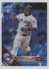 2016 Topps Box Set Chrome Sapphire Edition /250 Edwin Encarnacion #89 r5o