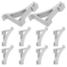 12 Pack Refrigerator Shelf Clips for Beverage Cabinet Adjustable Shelf Suppor...