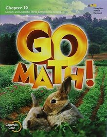 Go Math!: Student Edition Chapter 10 Grade K 2015 | Buch | Zustand sehr gut