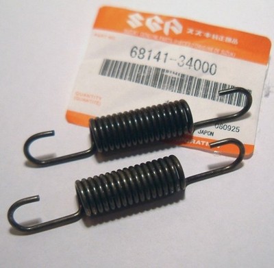 NEW Genuine Suzuki Exhaust Springs NOS Oem tm rm pe rm100 rm80 rm125 rm250 
