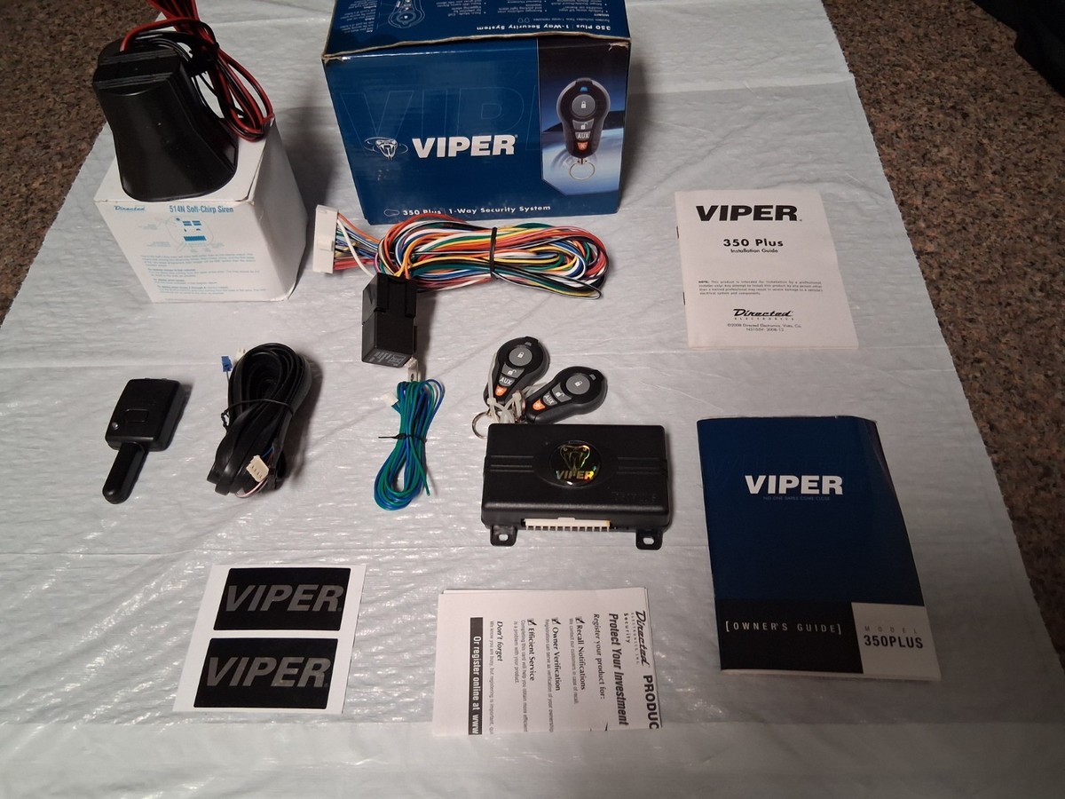 Viper 350 Plus | 1-Way Security System | eBay