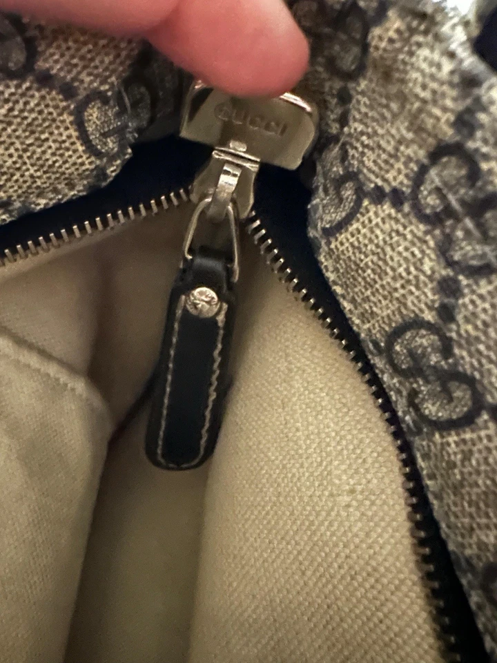 Tracolla uomo Gucci GG Beige - Immagine 4 di 4