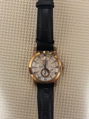 Seiko Premier Automatic Watch 41mm Stainless Steel Leather Band New