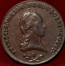 1800 Austria 6 Kruezer Foreign Coin