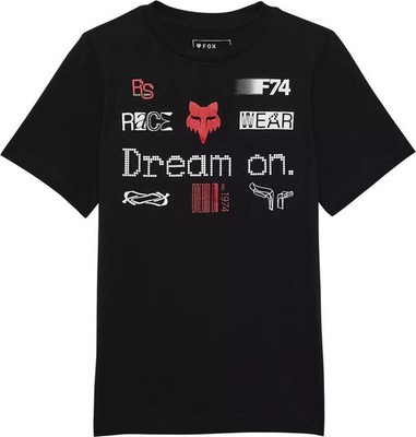 FOX RACING YTH RS DREAM SS TEE Black