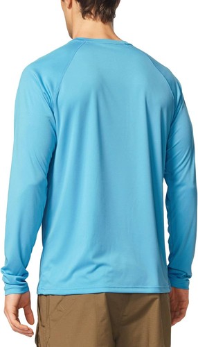 baleaf Men's Sun Protection Shirts UV SPF UPF 50+ Long Sleeve Rash Guard Fishing - Picture 2 of 7