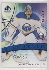 2020 SP Game Used Authentic Rookies Blue Burst 112/199 Jonas Johansson #173 1o7y