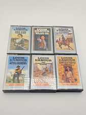 Louis L'amour Bantam Audio Book Cassette Collection Lot of 6 Tapes