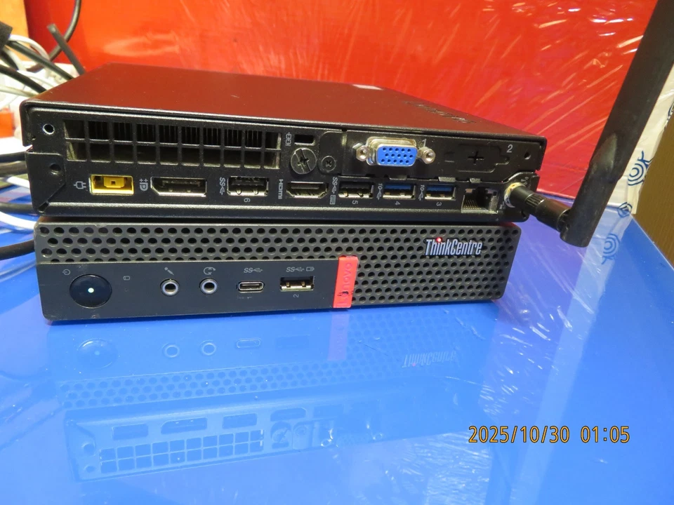 Lenovo ThinkCentre M720q Tiny| Core i3-9100T, 16GB RAM, 256 GB M-Sata| Type 10T8 - Bild 2 von 4