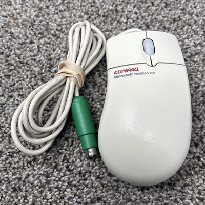 Microsoft 2 Button IntelliMouse 1.1A PS/2 Compatible Mouse Compaq