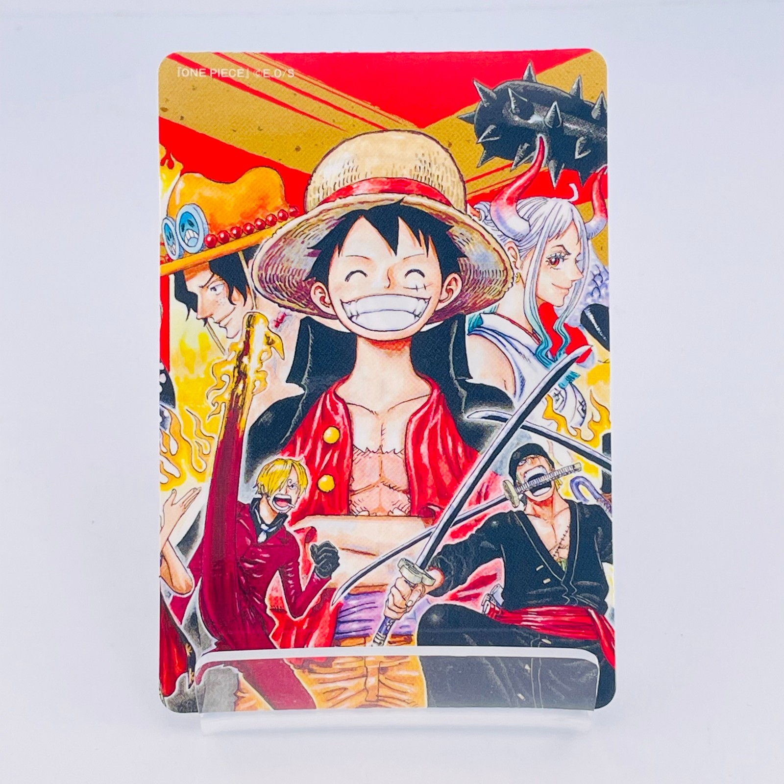 ONE PIECE Luffy Double Sticker Natsucomi 2022 Eiichiro Oda Japan 