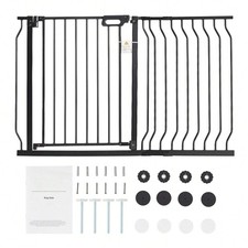 Pet Safety Gate 30 in High Auto Close Pressure Mount