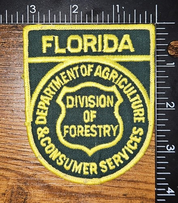 #ad Florida Department of Agriculture amp; Consumer Services Division of Forestry Patch $8.95