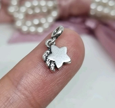 #ad Genuine Pandora Silver ME My Shooting Star Mini Dangle Charm 💕 925 ALE R44c GBP 19.80