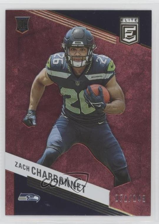 2023 Panini Donruss Elite Rookies Maroon 71/149 Zach Charbonnet Rookie RC 0y78
