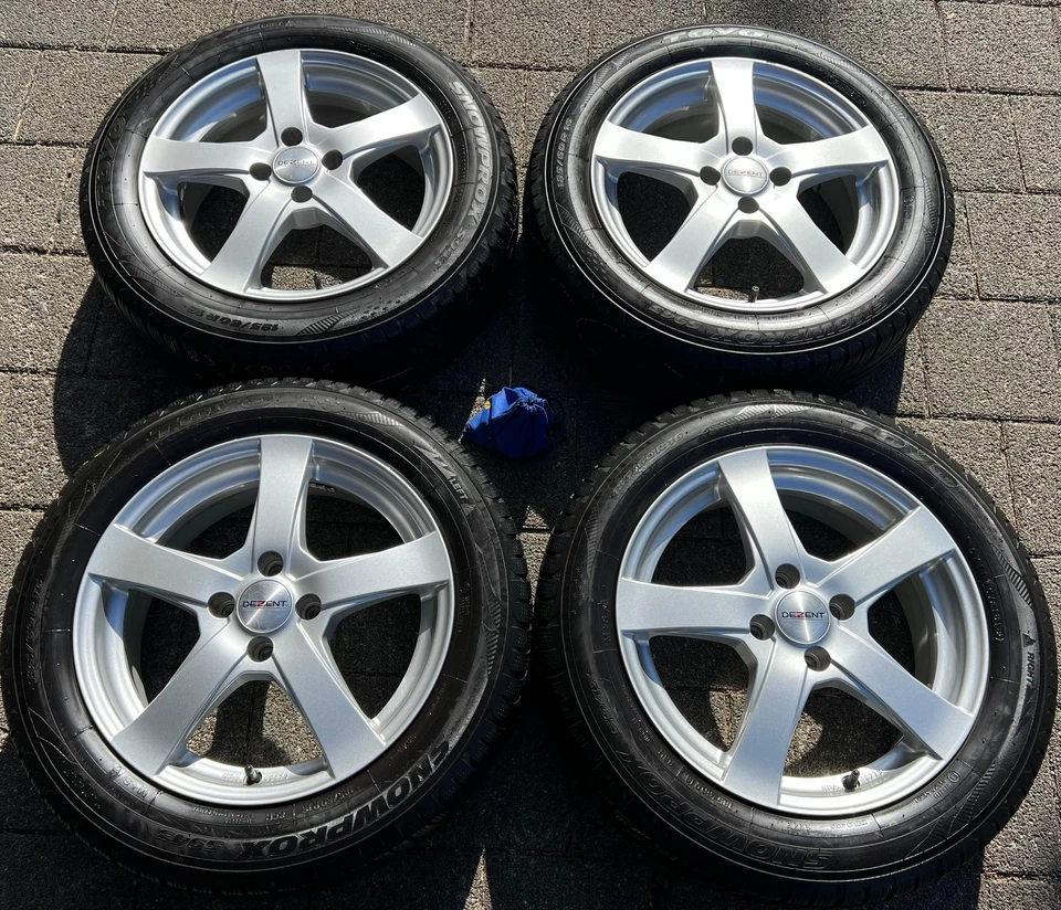 4 ALU 16" WINTERRÄDER KIA STONIC MAZDA 2 185/60R16 86H FREIHAUS - Bild 2 von 4
