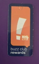 Big Lots Keychain Sized Rewards Card Collectible Value Only