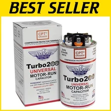 Enhanced Turbo 200 Motor Run Capacitor - 200µF, 440V Ultramet Technology