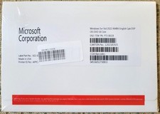 Microsoft Windows Server 2022 Standard Base License with media and key 16 Core
