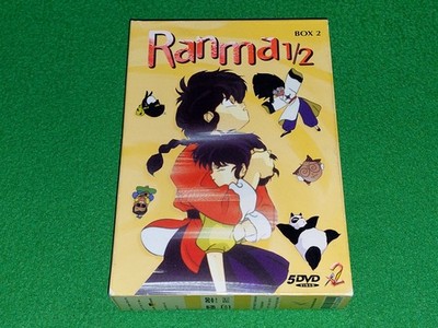 Ranma 1/2 DVD - Box 2 Deutsch - Episoden 28-45 - 5 DVDs - Sehr Guter Zustand 