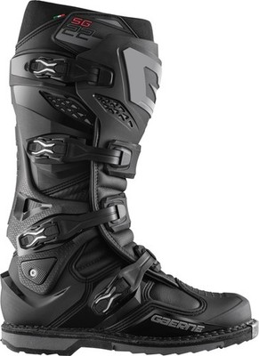 Gaerne SG-22 Boots BLACK Motocross MX Off Road Sizes 7-13 NEW