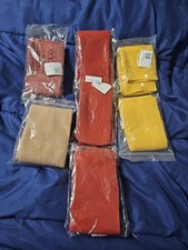 7 Pair Women's 12" Ribbed Knit Cotton Socks In Assorted Colors NWT