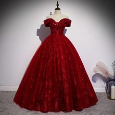 NEW Evening Formal Party Ball Gown Prom Bridesmaid Host Acting Dress QYHS027