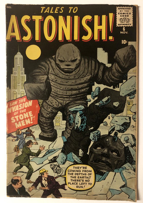 Tales To Astonish 6 1959 Marvel Comics VG+  Stan Lee Steve Ditko Jack Kirby