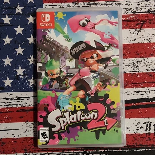 Nintendo Splatoon 2 Nintendo Switch Action Shooter E10+ 2017 NTSC-U/C Manual Ca…