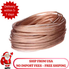 100 Ft. 24 AWG Speaker Wire Free Ship NEW