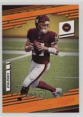2021 Panini Prestige Xtra Points Orange 19/75 Ryan Fitzpatrick #153 n0c