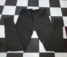 VTG Nashbar Insulated Black Cycling Pants Drawstring Waist Sz L USA Made