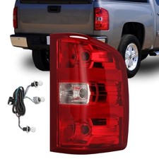 Tail Light Assembly Compatible with Chevy Silverado 1500/2500HD/3500HD 2007-2013