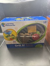 Learning Resources New Sprouts Grill It With Vegetables and Meat - 22 Pieces