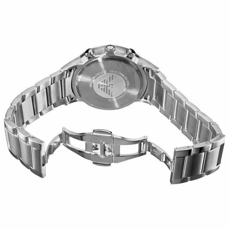 Xmas gift Luxury Emporio Armani AR2448 Mens Watch with Chronograph and BLUE DIAL - Image 4 of 4