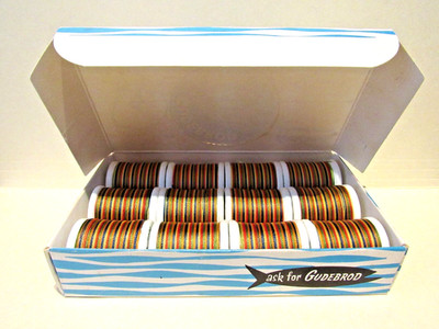 Rod Winding Thread - Gudebrods' Nylon #0055 - 5-Color Varigated - Vintage Nos!